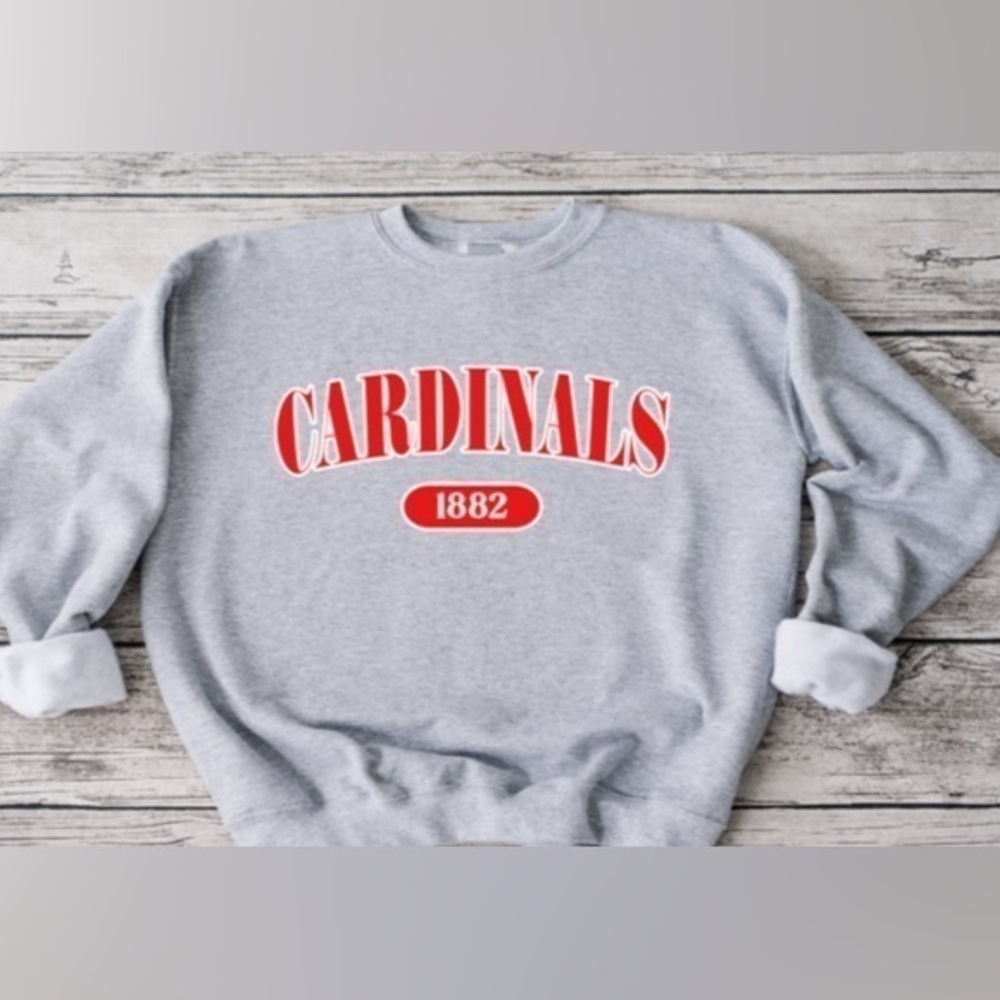 Cardinals Offset Crewneck